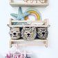 Bellybambino Natural Lion Seagrass Basket - Mini
