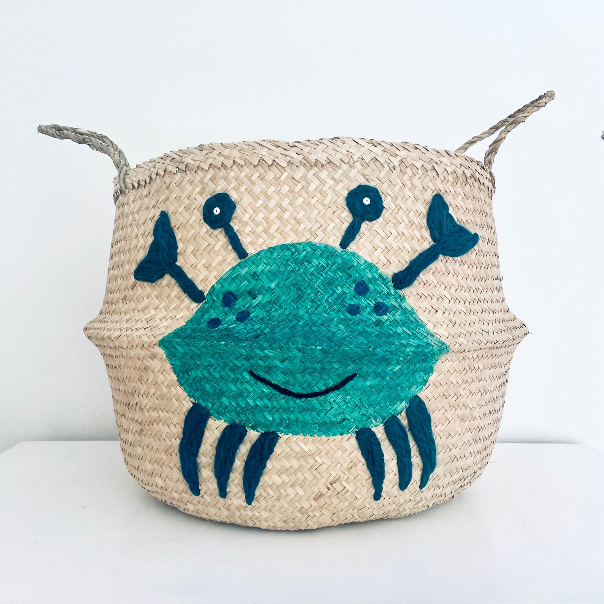 Bellybambino Crab Seagrass Basket - Extra Large