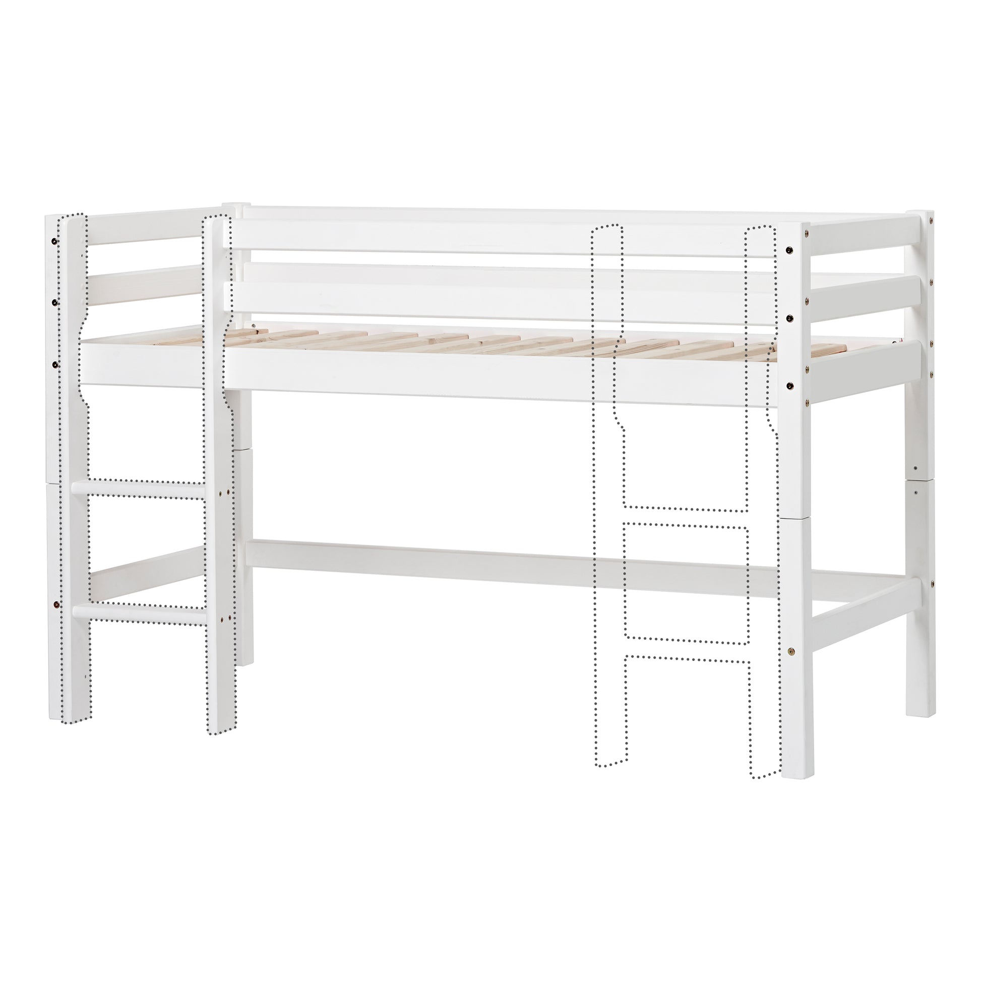 Hoppekids Eco Dream Mid Sleeper Bed