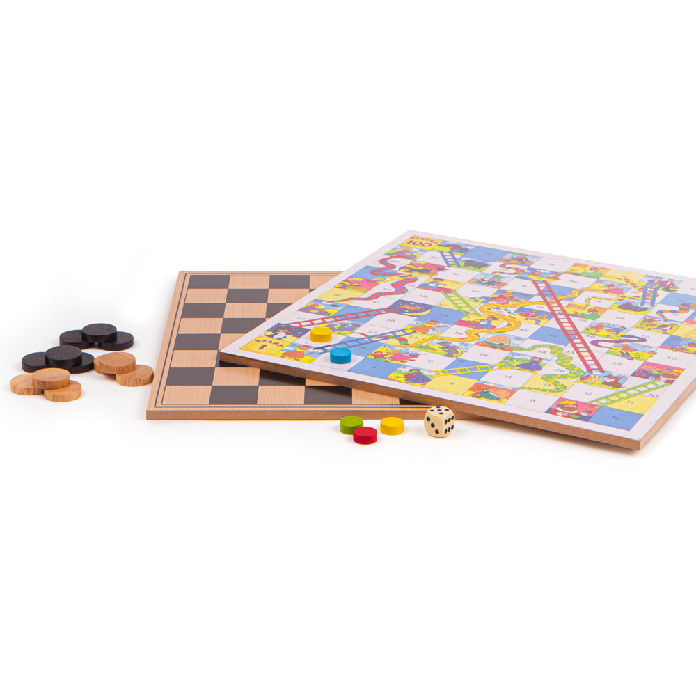 Bigjigs Wooden Games Compendium