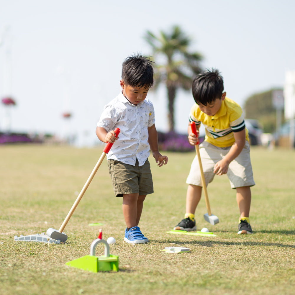 Bigjigs Wooden Crazy Golf Set