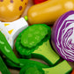 Bigjigs Wooden Fruit & Veg Crate Playset
