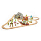 Bigjigs Wooden Wild West Train Set