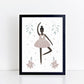 The Little Jones Ballerina Print