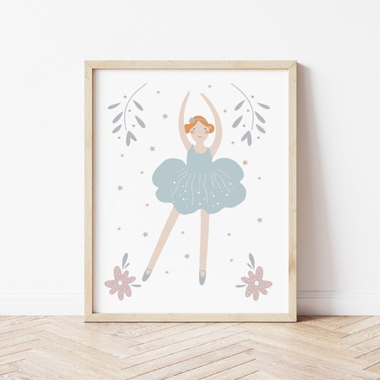 The Little Jones Ballerina Print
