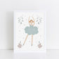 The Little Jones Ballerina Print