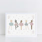The Little Jones Ballerinas Print - Landscape