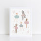The Little Jones Ballerinas Print