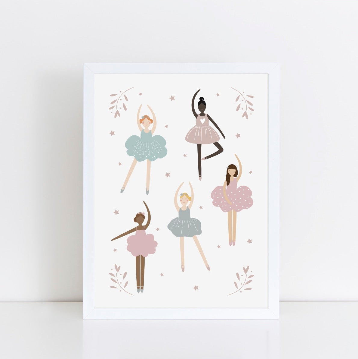 The Little Jones Ballerinas Print