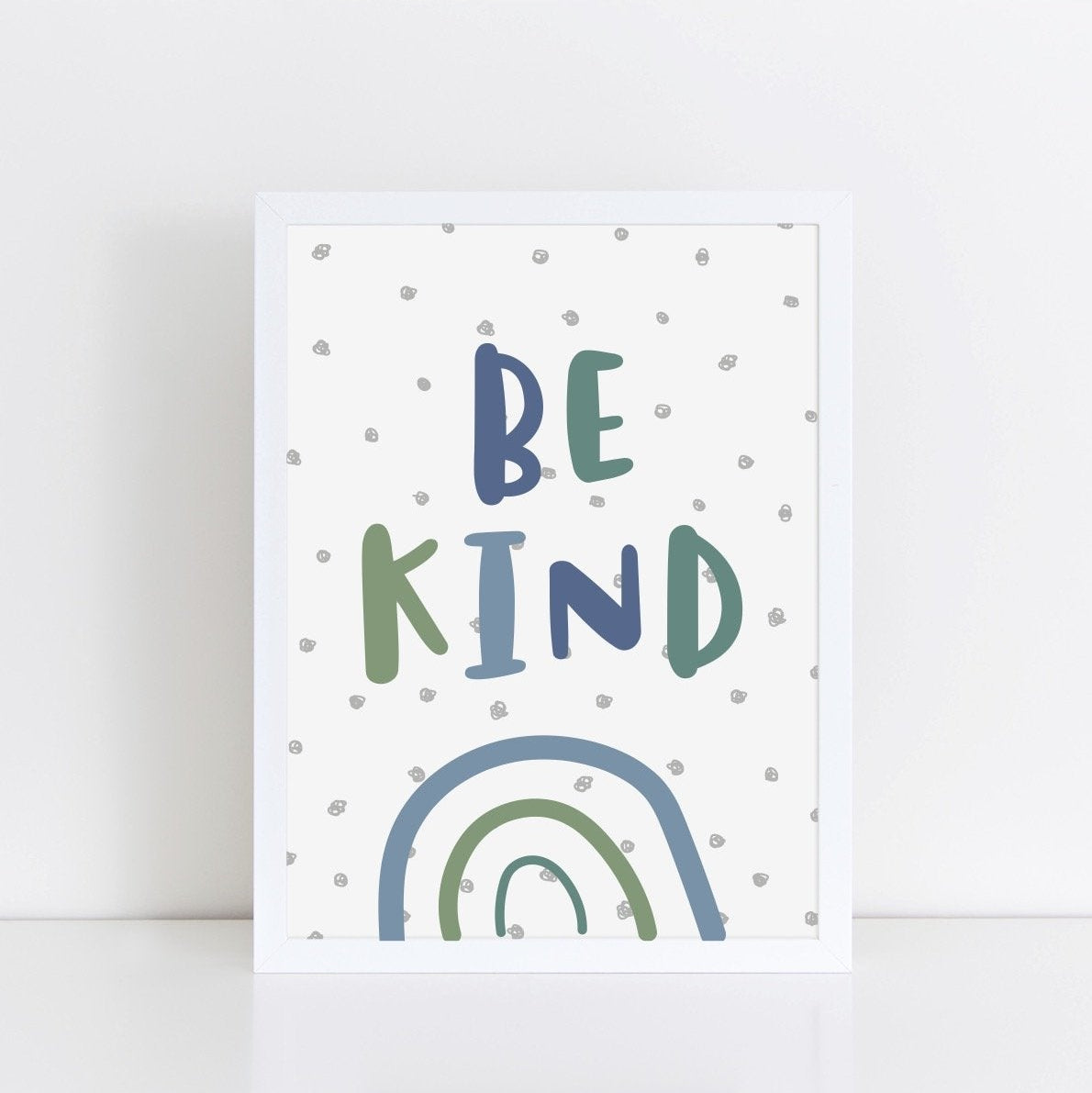 The Little Jones Be Kind Print - Blues