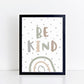 The Little Jones Be Kind Print - Muted Camo