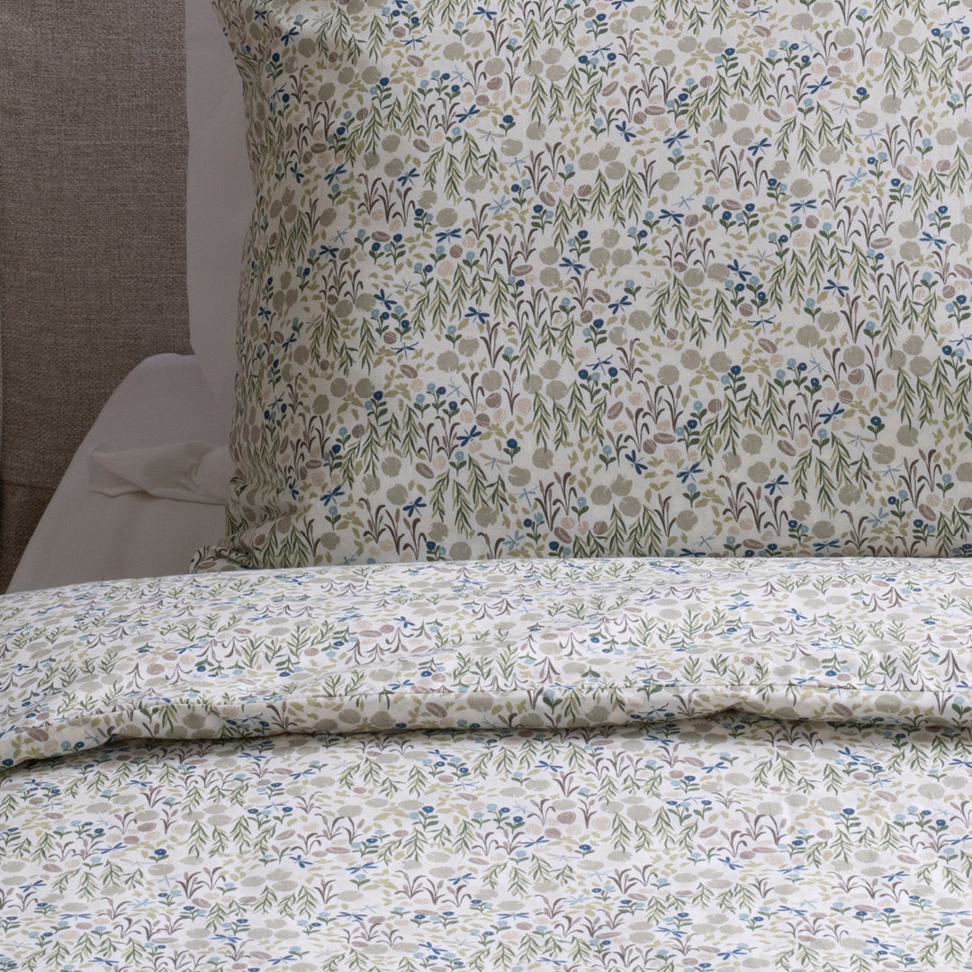 Avery Row Organic Cotton Single Bedding Set - Riverbank