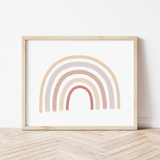 The Little Jones Boho Rainbow Print