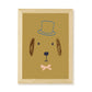 Bruno Dog Kids Art Print by Hibou Home