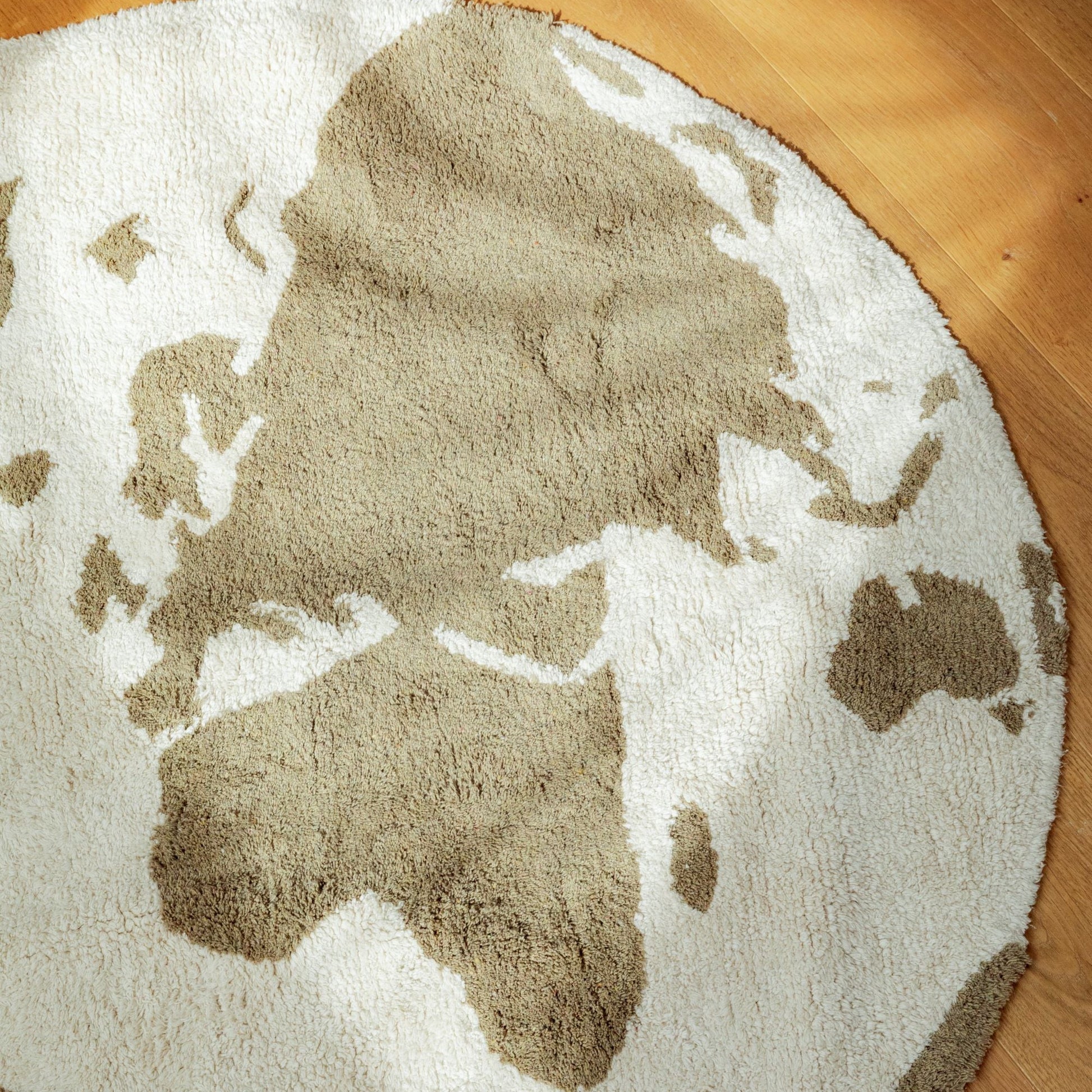 Lorena Canals Washable Rug - Rugcycled - World Map