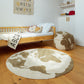 Lorena Canals Washable Rug - Rugcycled - World Map