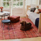Lorena Canals Washable Rug - Tartan - Vintage Red