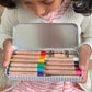 Cotton Twist Watercolour Pencils Set - Bright Mix