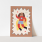 Kid of the Village Captain Woof Superhero Art Print