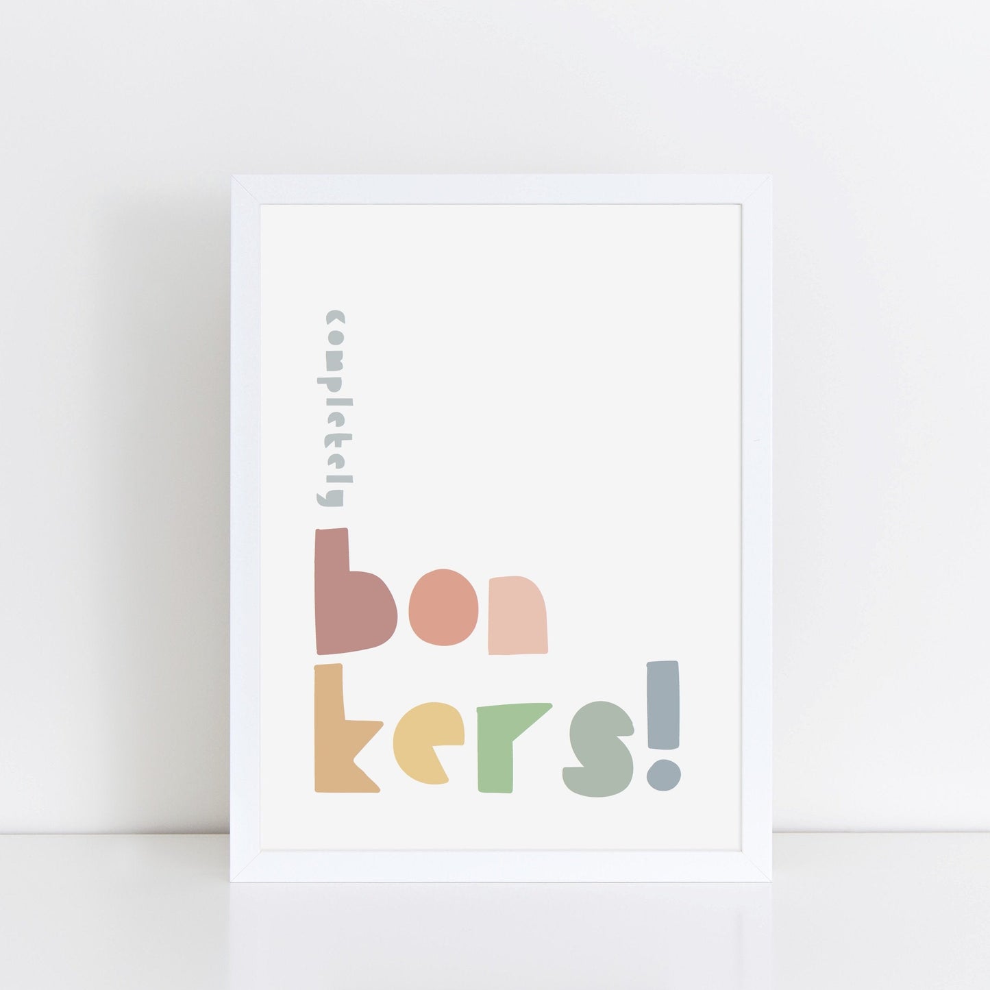 The Little Jones Completely Bonkers Print - Muted Tones