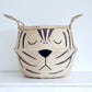Bellybambino Natural Tiger Seagrass Basket - Extra Large