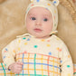 The Bonniemob Dreamy & Ditto Baby Playsuit & Muslin Swaddle Gift Box