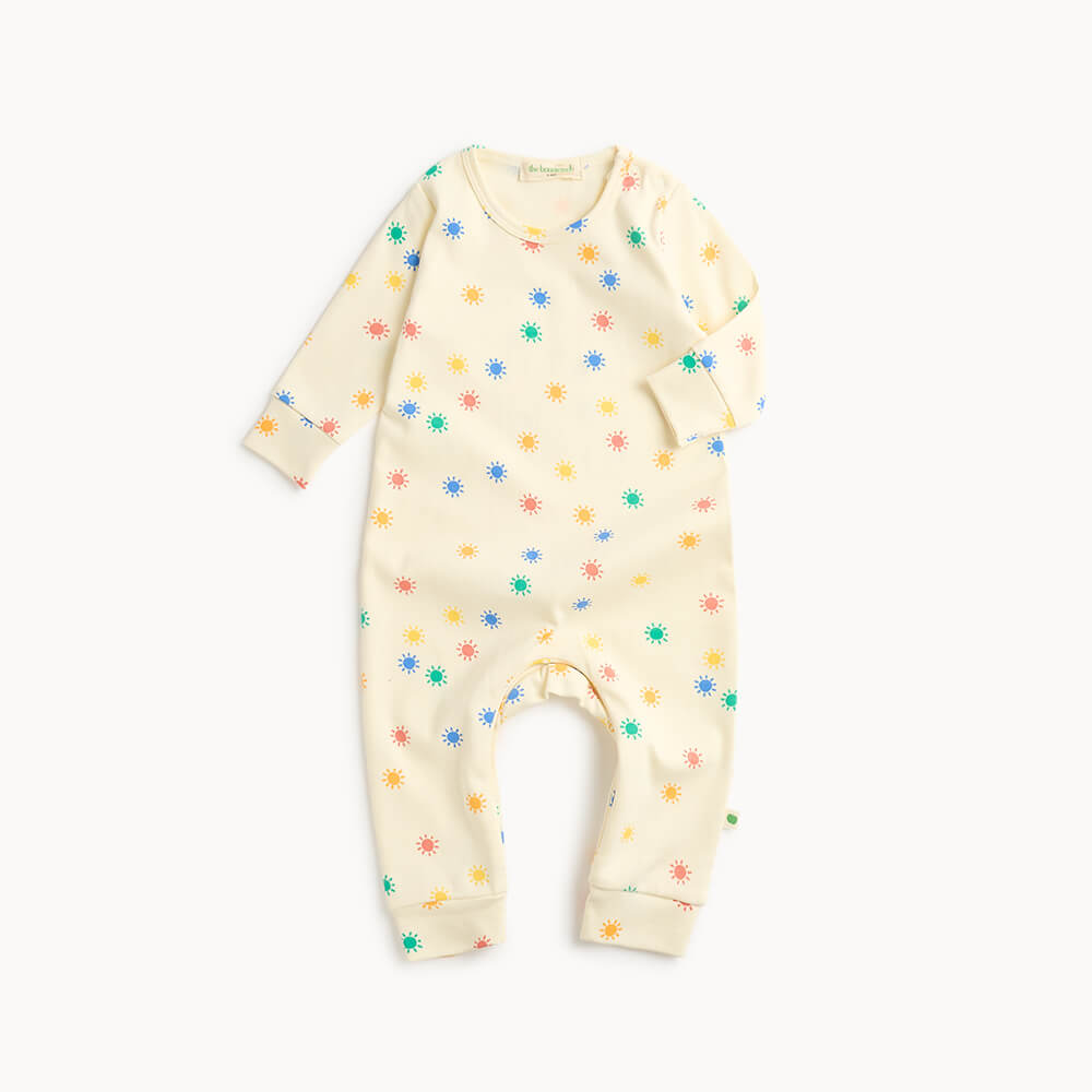 The Bonniemob Dreamy & Ditto Baby Playsuit & Muslin Swaddle Gift Box