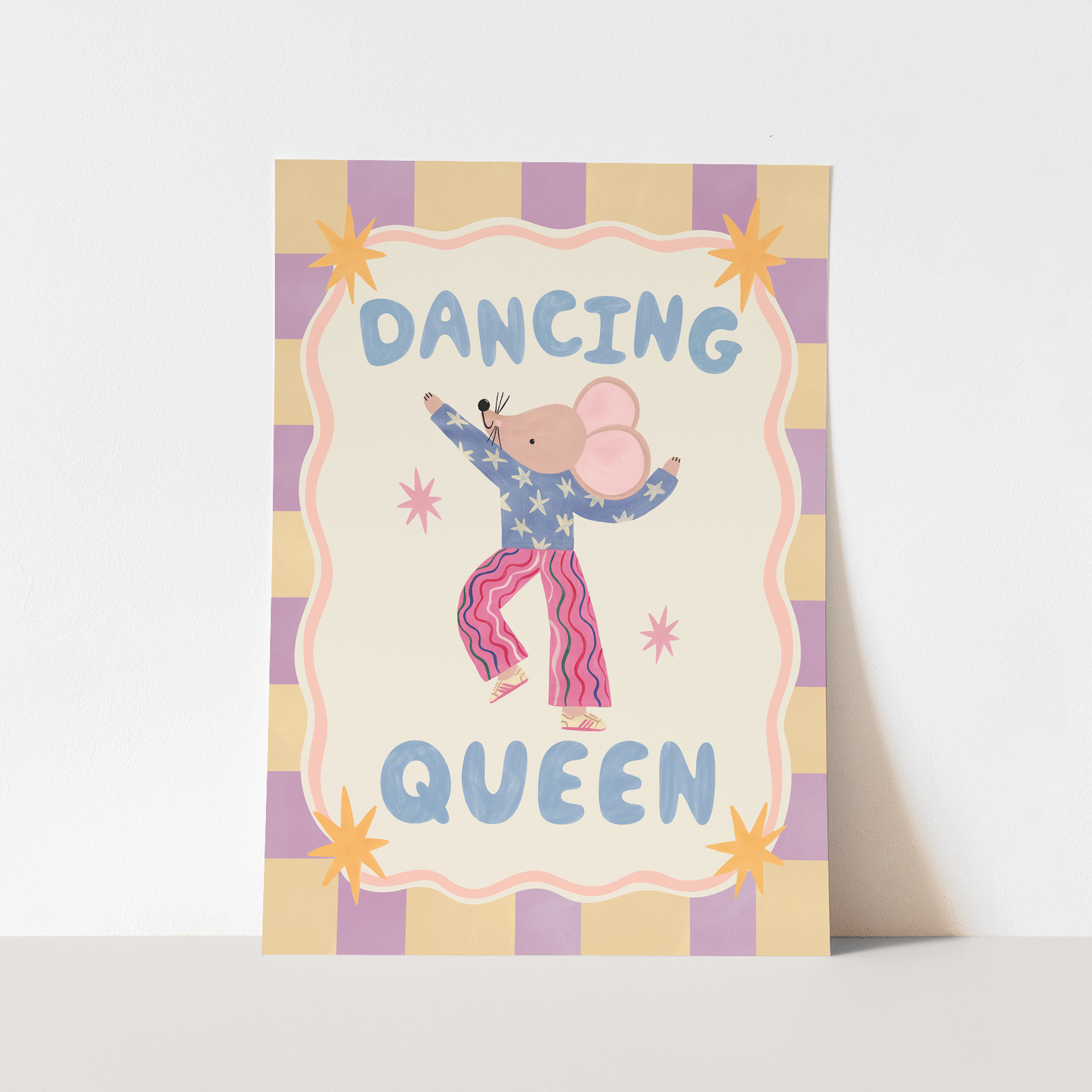 Kid of the Village Dancing Queen Art Print