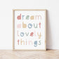 The Little Jones Dream About Lovely Things Print