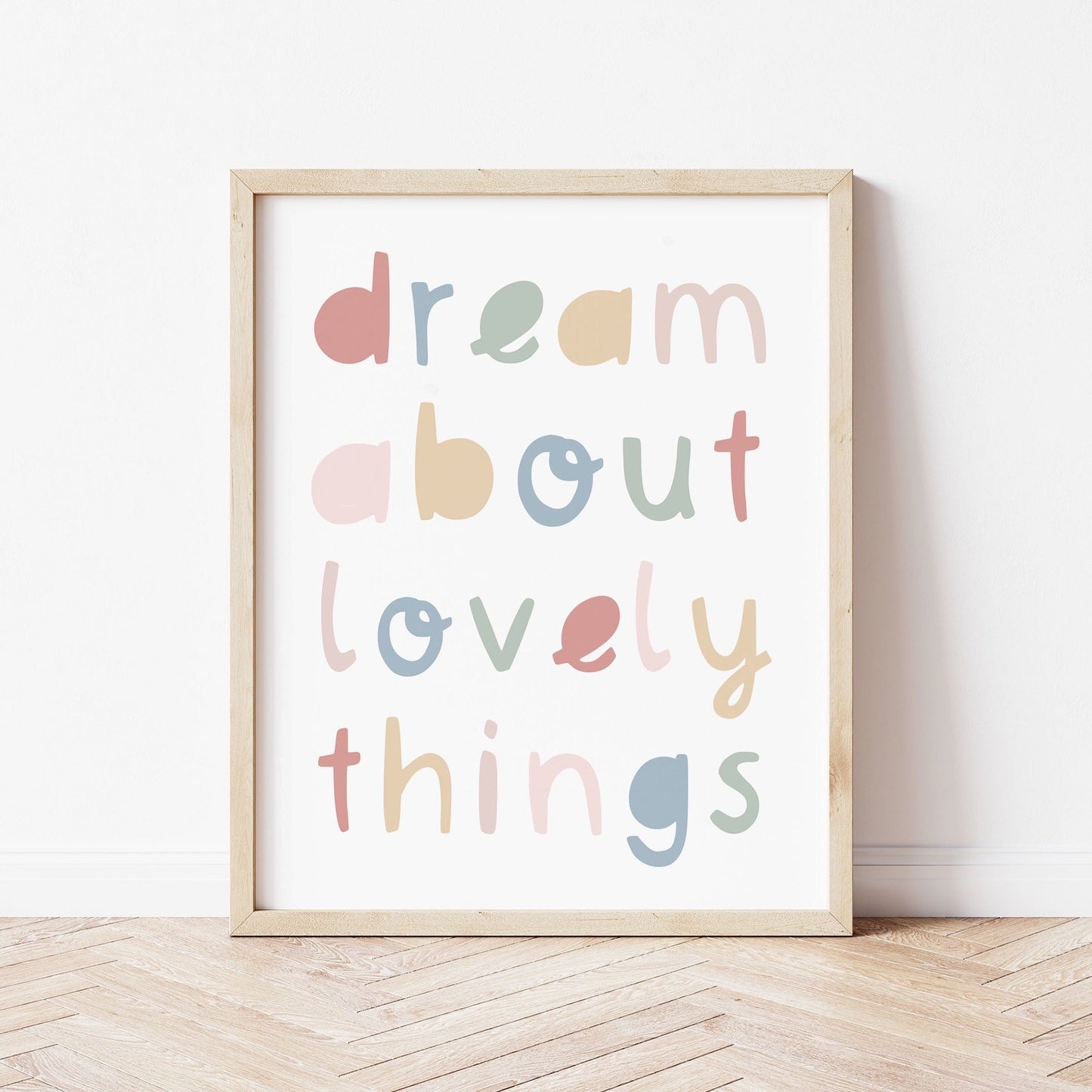 The Little Jones Dream About Lovely Things Print