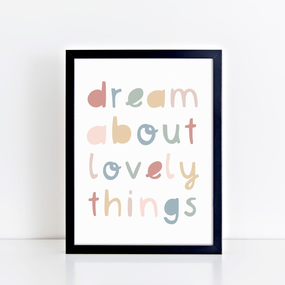 The Little Jones Dream About Lovely Things Print