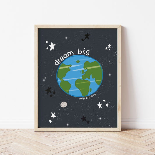 The Little Jones Dream Big Print