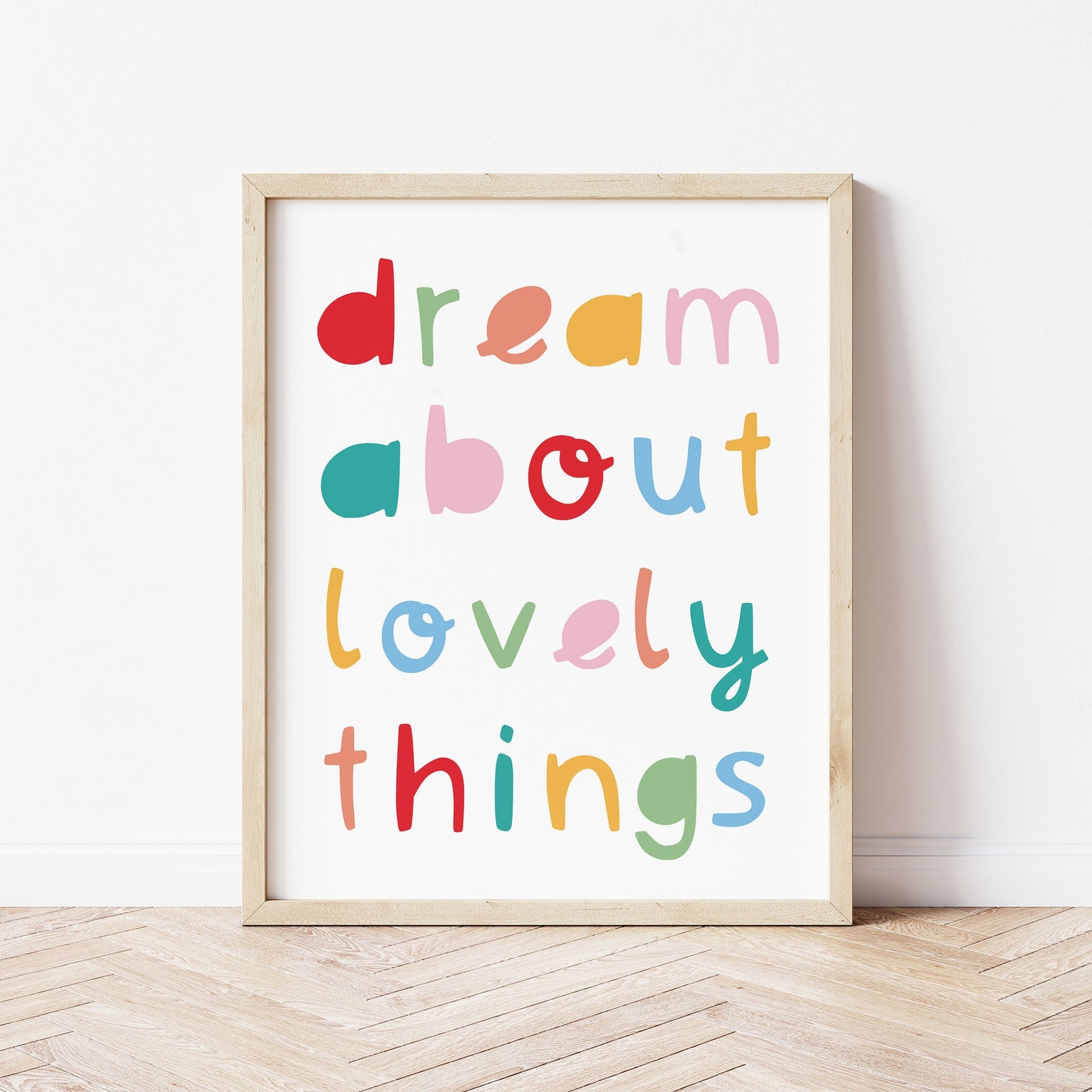 The Little Jones Dream About Lovely Things Spring Print