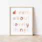 The Little Jones Dream About Lovely Things Boho Print