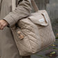 Avery Row Baby Changing Bag with Pram Clips - Natural