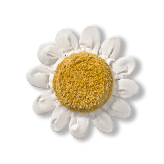 Lorena Canals Floor Cushion - White Daisy