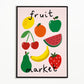 The Little Jones Fruit Market Print