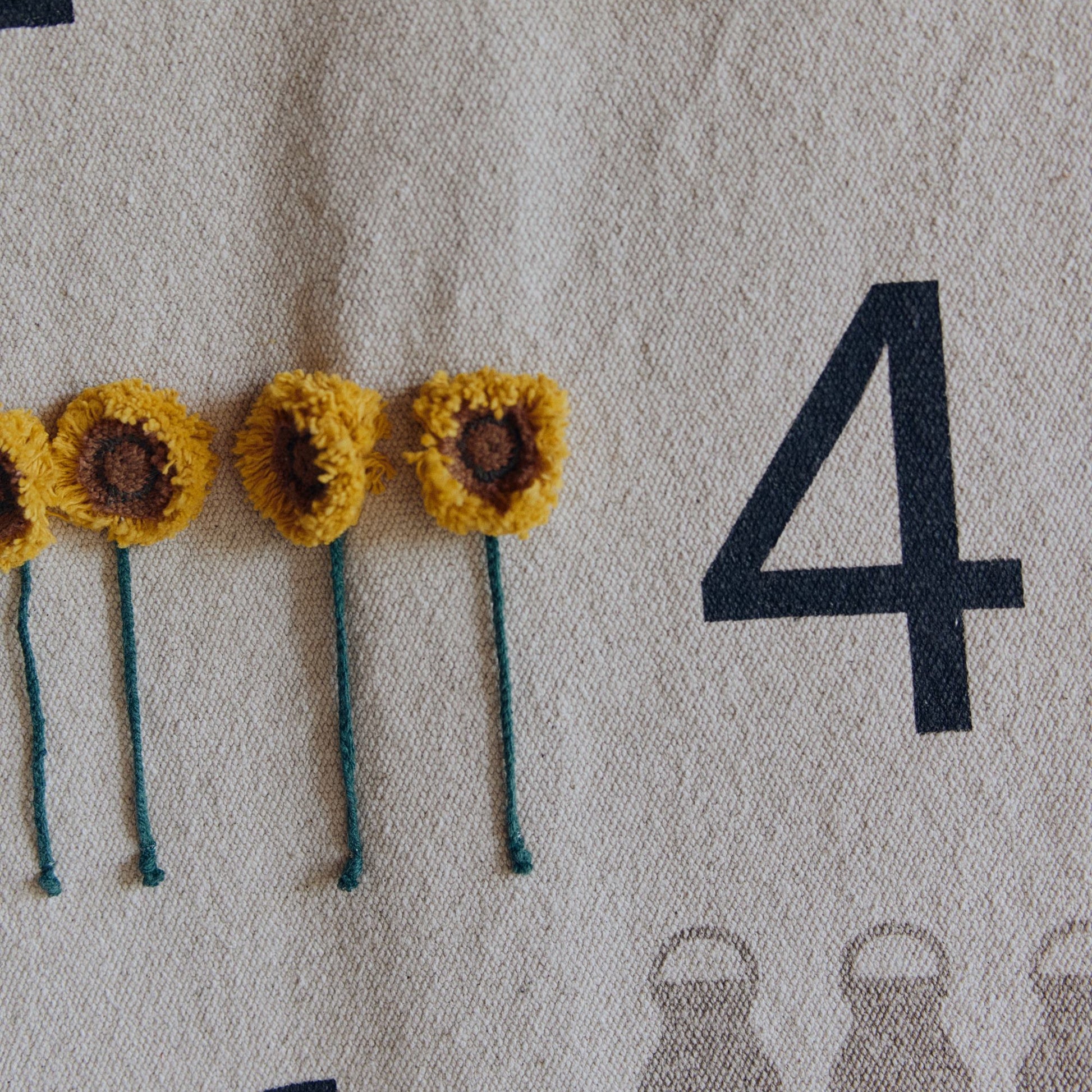 Lorena Canals Wall Hanging - Farm Numbers