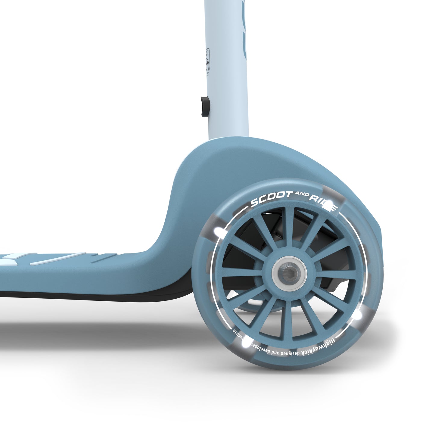 Scoot & Ride Highway Kick 3S LED Scooter - Steel