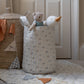Avery Row Large Quilted Storage Basket - Coastline