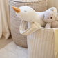 Avery Row Large Quilted Storage Basket - Wild Chamomile/Daisy Meadow
