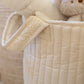 Avery Row Large Quilted Storage Basket - Wild Chamomile/Daisy Meadow