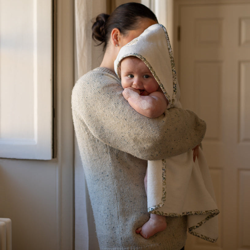 Avery Row Hooded Towel - Baby - Riverbank