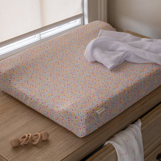 Avery Row Baby Changing Mat - Wildflower Garden