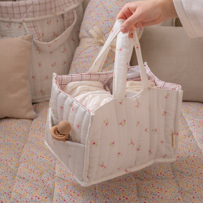 Avery Row Nappy Caddy - Anemone