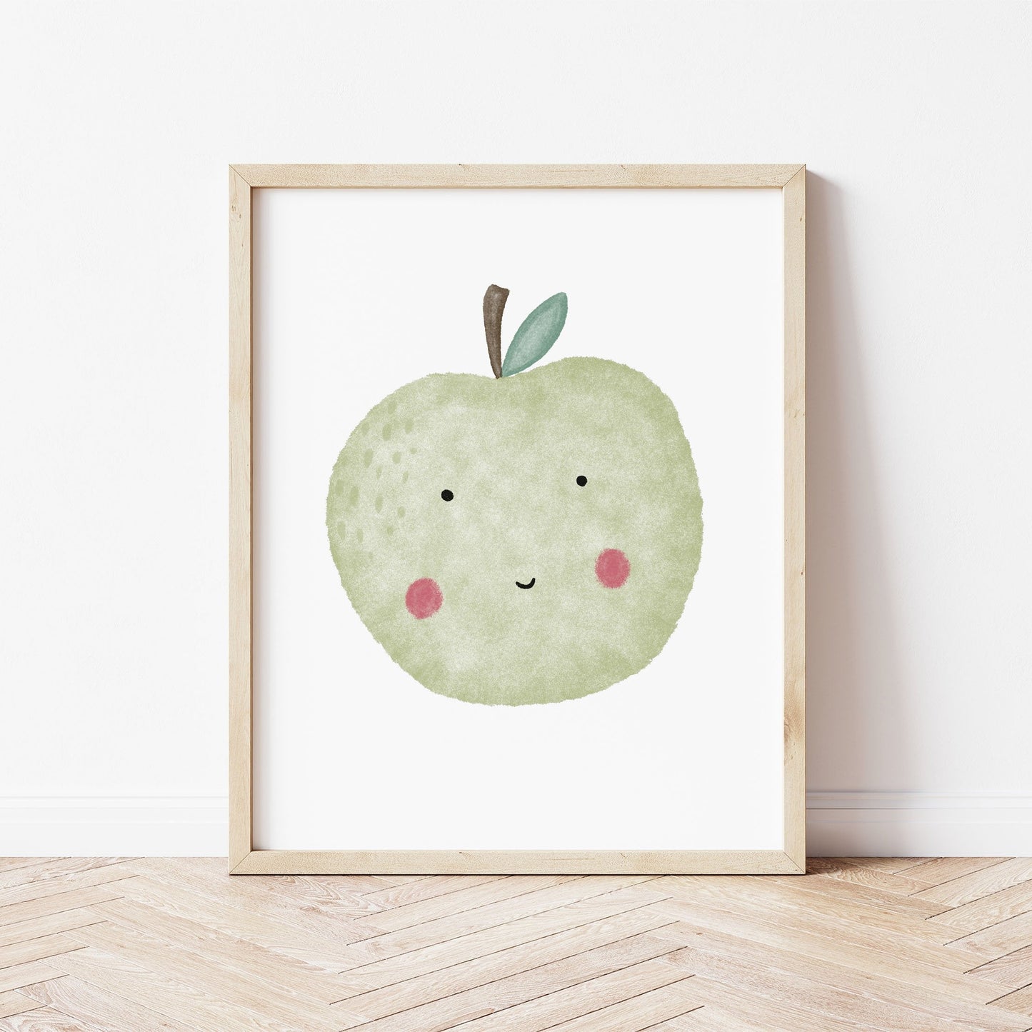 The Little Jones Happy Apple Print