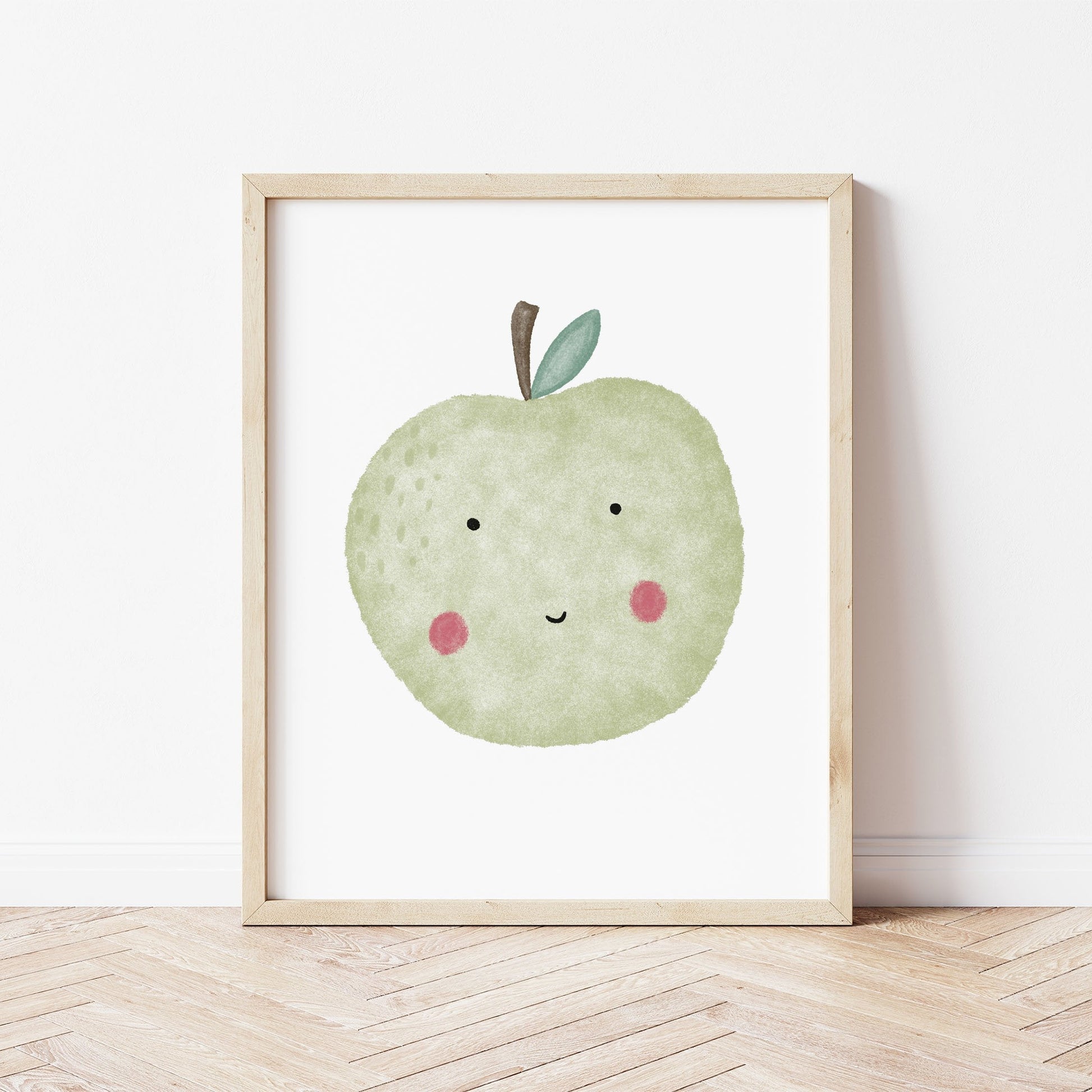 The Little Jones Happy Apple Print