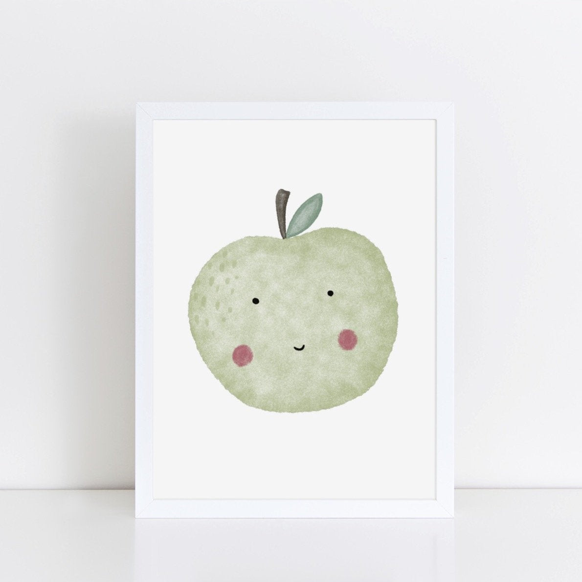 The Little Jones Happy Apple Print