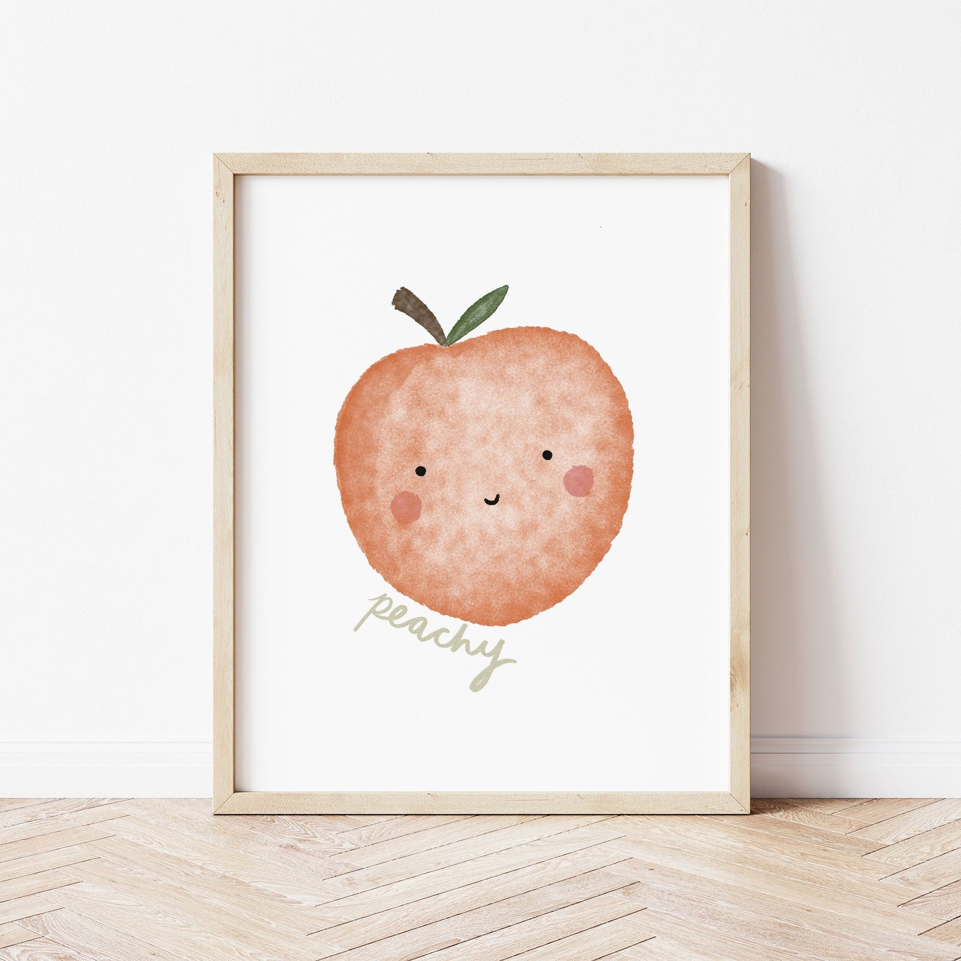 The Little Jones Happy Peach Print