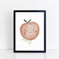 The Little Jones Happy Peach Print